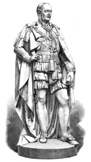 Statue of the late Prince Consort, at Belfast, 1870. Creator: Unknown.