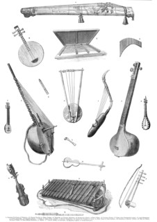Musical Instruments in the South Kensington Museum, 1870. Creator: Unknown.