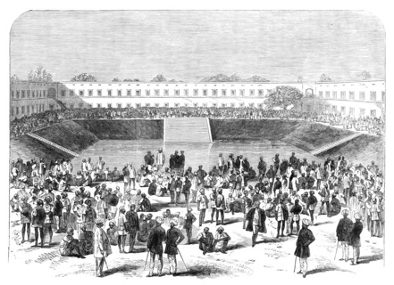 The Alipore Gaol, Calcutta, 1870. Creator: Unknown.