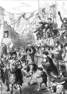 Incidents of the Easter Volunteer Review, 1870. Creator: Unknown.
