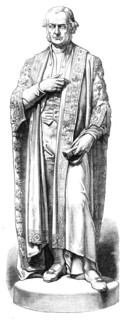 Statue of Mr. Gladstone in St. George's Hall, Liverpool, 1870. Creator: Unknown.