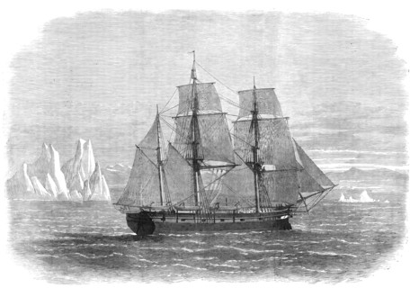 The Truelove, of Hull, the last of the sailing whalers, 1870. Creator: Unknown.