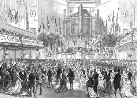 The Mayor's Ball at Nottingham, 1870. Creator: Unknown.