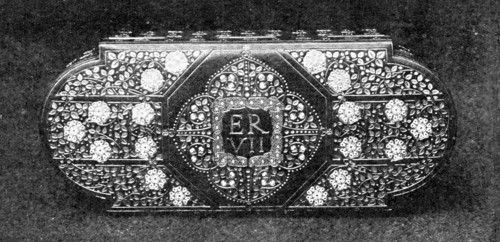 The case of the key presented to the King at the opening of the Victoria and Albert Museum, 1909. Creator: Unknown.