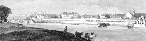 Sketches from Ireland: barracks and ancient castle of Athlone, 1870. Creator: Unknown.