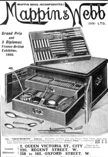 Mappin & Webb: the "Trustworthy" Cabinet, 1909. Creator: Unknown.