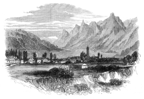 Ober Ammergau, in Bavaria, where the miracle play is performed, 1870. Creator: Unknown.