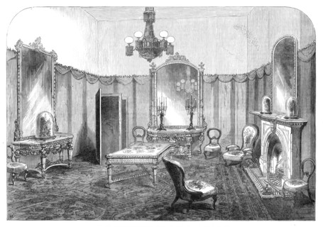 The Hon. Artillery Company's Ball: the Princess of Wales's Boudoir, 1870. Creator: Unknown.
