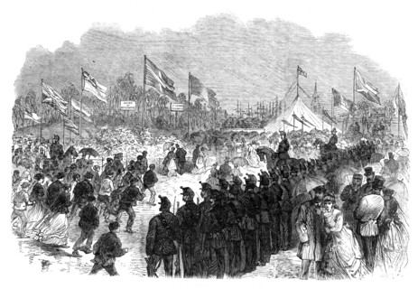 Opening of Southwark Park, 1869. Creator: Unknown.