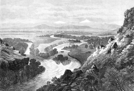 Junction of the three tributaries of the Missouri, 1870. Creator: Unknown.