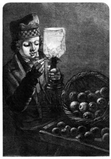 The Doubtful Coin, by W. Hunt, 1870. Creator: Unknown.