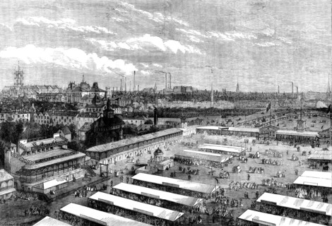 Meeting of the Royal Agricultural Society at Wolverhampton, 1871. Creator: Unknown.