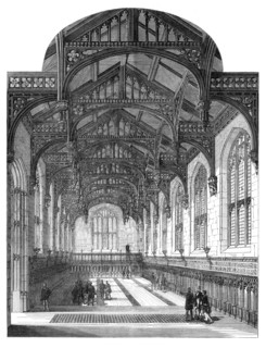 The New Hall of the Inner Temple, 1870. Creator: Unknown.