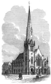 Wesleyan Methodist Church, North Brixton, 1870. Creator: Unknown.