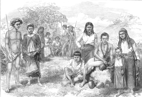 The Nicobar Islands, Indian Ocean: Natives, 1870. Creator: Unknown.