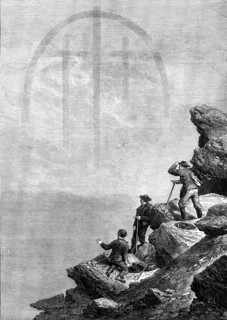 The Fog-Bow, seen from the Matterhorn, 1871. Creator: Unknown.