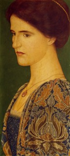 Fiammetta (Portrait of Georgie Gaskin), 1898. Creator: Arthur Joseph Gaskin.