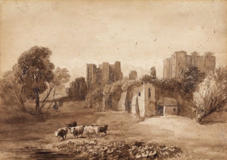 Kenilworth Castle From The East, 1831-40. Creator: David Cox the Elder.