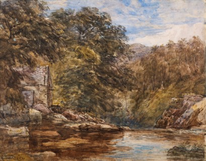 Pandy Mill, Bettws-y-Coed, 1840-1856. Creator: David Cox the Elder.