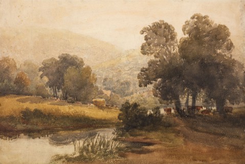 Landscape in Wales, c1820s. Creator: David Cox the Elder.