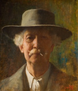 Portrait of the Artist (Self Portrait), 1930. Creator: Edward Samuel Harper.