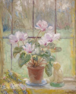 Cyclamen, 1931. Creator: Florence Engelbach.