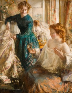 The Crystal Gazers, 1905-1906. Creator: Henry Tonks.