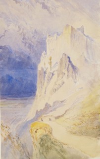 Dumbarton Castle, 1838. Creator: John Ruskin.