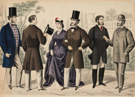 Gazette of Fashion, 1866. Creator: Unknown.