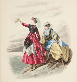Bow-Bells, Paris Fashions, 1867. Creator: Unknown.