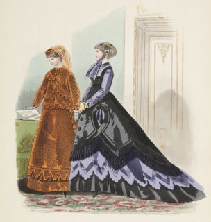 Bow-Bells, Paris Fashions, 1868. Creator: Unknown.