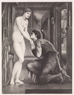 Pygmalion and the Image - The Soul Attains, c1870s, (1900). Creator: Unknown.