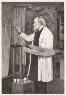Portrait of Edward Burne-Jones (1833-1898), 1898. Creators: Unknown, Philip Edward Burne-Jones.