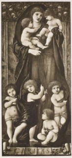 Charity from The Work of Edward Burne-Jones, c1860s, (1900). Creator: Unknown.