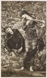 The Beguiling of Merlin, c1870s, (1900). Creator: Unknown.