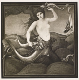 A Sea Nymph, c1881, (1900). Creator: Unknown.