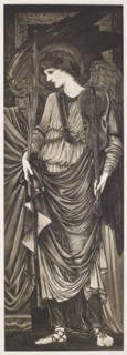 Angel of the Martyrs (with Violin), c1880s, (1900). Creator: Unknown.