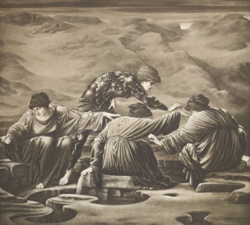 The Perseus Series - Perseus and the Graiae, c1870s, (1900). Creator: Unknown.