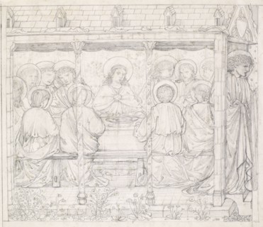 The Last Supper, 1865. Creator: Sir Edward Coley Burne-Jones.