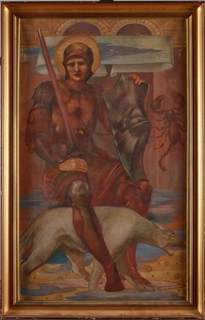 Mars, 1878. Creator: Sir Edward Coley Burne-Jones.