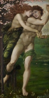 Phyllis and Demophoon, 1870. Creator: Sir Edward Coley Burne-Jones.
