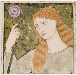 Beauty and the Beast - The Merchant's Daughter, known as Beauty, 1863-64. Creators: Kate Faulkner, Lucy Faulkner.
