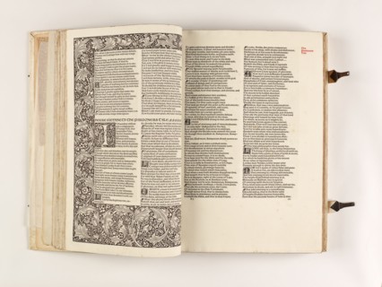 The Kelmscott Chaucer - The Works of Geoffrey Chaucer Now Newly Imprinted, 1896. Creator: Sir Edward Coley Burne-Jones.