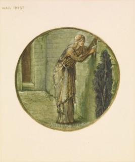 The Flower Book - Wall Tryst, 1905. Creator: Sir Edward Coley Burne-Jones.