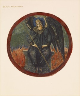 The Flower Book - Black Archangel, 1905.  Creator: Sir Edward Coley Burne-Jones.