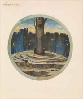 The Flower Book - Arbor Tristis, 1905. Creator: Sir Edward Coley Burne-Jones.