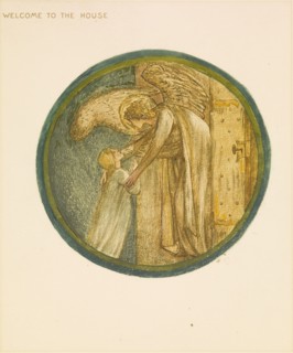 The Flower Book - Welcome to the House, 1905. Creator: Sir Edward Coley Burne-Jones.