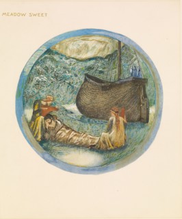 The Flower Book - Meadow Sweet, 1905. Creator: Sir Edward Coley Burne-Jones.