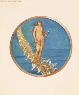 The Flower Book - Rose of Heaven, 1905. Creator: Sir Edward Coley Burne-Jones.