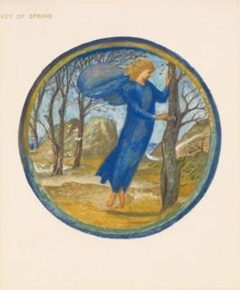 The Flower Book- Key of Spring, 1905. Creator: Sir Edward Coley Burne-Jones.